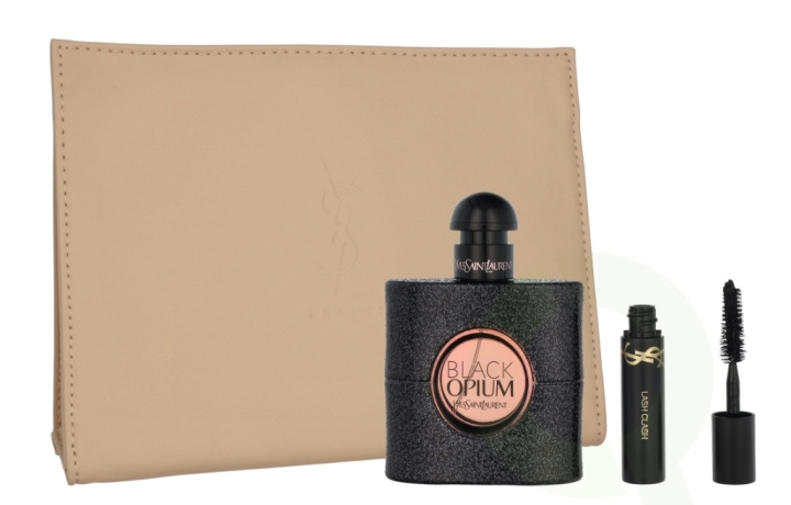 Yves Saint Laurent YSL Black Opium Giftset 52 ml Edp Spray 50ml/#01 Mini Lash Clash 2ml/Pouch in the group BEAUTY & HEALTH / Gift sets / Gift sets for her at TP E-commerce Nordic AB (D18412)