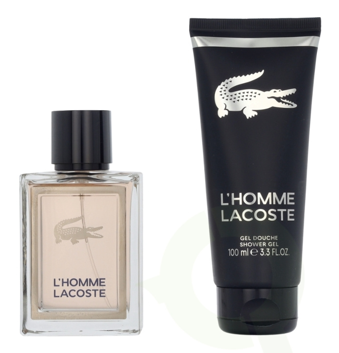Lacoste L\'Homme Giftset 150 ml Edt Spray 50ml/Shower Gel 100ml in the group BEAUTY & HEALTH / Fragrance & Perfume / Perfumes / Perfume for him at TP E-commerce Nordic AB (D18415)