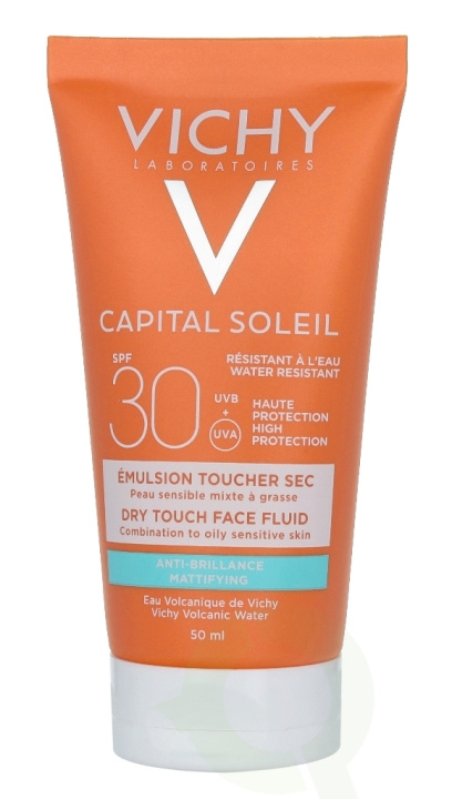 Vichy Ideal Soleil SPF30 Face Emulsion Dry Touch 50 ml in the group BEAUTY & HEALTH / Skin care / Tanning / Sunscreen at TP E-commerce Nordic AB (D18438)