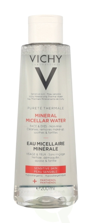 Vichy Purete Thermale Micellaire Water Sensitive 200 ml FACE & EYES Non-rinse Cleanses Removes Make-up, Soothes & Fortifies in the group BEAUTY & HEALTH / Skin care / Face / Cleaning at TP E-commerce Nordic AB (D18444)