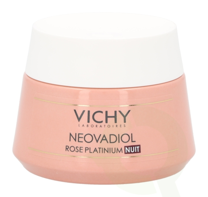 Vichy Neovadiol Rose Platinium Night Cream 50 ml Calcium + Vegetal Sugars Natural And Dull Skin in the group BEAUTY & HEALTH / Skin care / Face / Night cream at TP E-commerce Nordic AB (D18449)