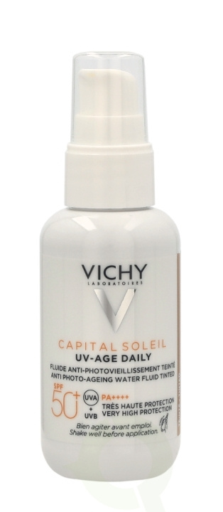 Vichy Capital Soleil UV-Age Daily SPF50+ 40 ml in the group BEAUTY & HEALTH / Skin care / Face / Day cream at TP E-commerce Nordic AB (D18450)