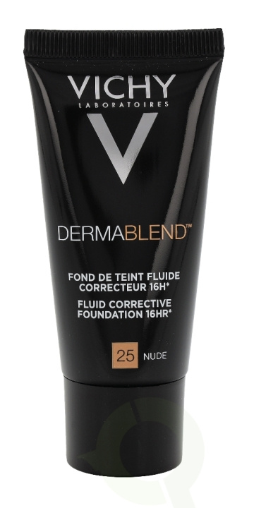 Vichy Dermablend Corrective Foundation 16HR SPF28 30 ml #25 Nude - All Skin Types in the group BEAUTY & HEALTH / Makeup / Facial makeup / Foundation at TP E-commerce Nordic AB (D18452)