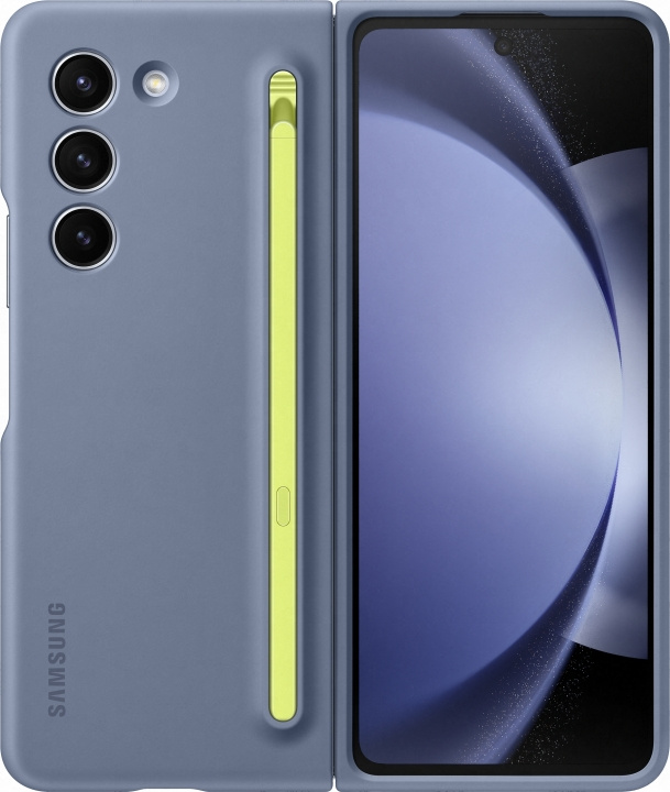 Samsung Galaxy Z Fold5 Slim S-pen Case with pen, blue in the group SMARTPHONE & TABLETS / Phone cases / Samsung at TP E-commerce Nordic AB (D18487)