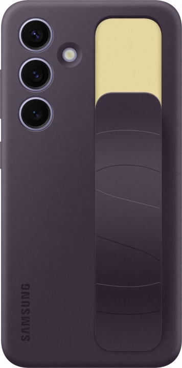 Samsung Galaxy S24 Standing Grip Case, dark purple in the group SMARTPHONE & TABLETS / Phone cases / Samsung at TP E-commerce Nordic AB (D18493)