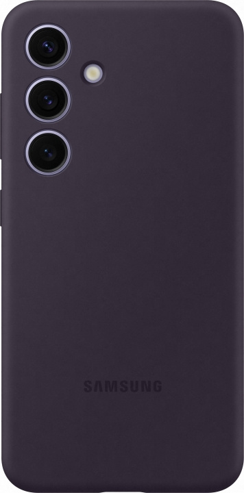 Samsung Galaxy S24 Silicone Case, dark purple in the group SMARTPHONE & TABLETS / Phone cases / Samsung at TP E-commerce Nordic AB (D18494)