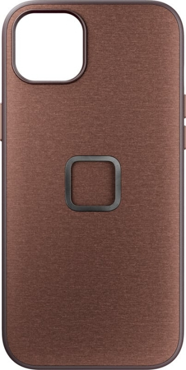 Peak Design Everyday Fabric Case, iPhone 15 Plus, brown in the group SMARTPHONE & TABLETS / Phone cases / Apple / iPhone 15 at TP E-commerce Nordic AB (D18514)