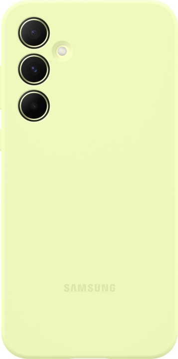 Samsung Galaxy A55 Silicone Case, lime green in the group SMARTPHONE & TABLETS / Phone cases / Samsung at TP E-commerce Nordic AB (D18538)