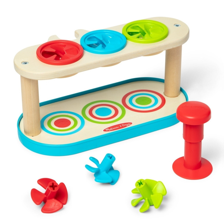 Melissa & Doug Match & Push Spin Top (31812) in the group TOYS, KIDS & BABY PRODUCTS / Baby toys / Activity toys at TP E-commerce Nordic AB (D18643)