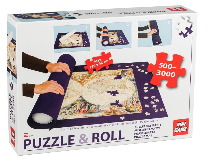 Vini Games Vini Game - Puzzle Roll Mat - 500-3000 pc (31499) in the group Sport, leisure & Hobby / Hobby / Puzzle at TP E-commerce Nordic AB (D18678)
