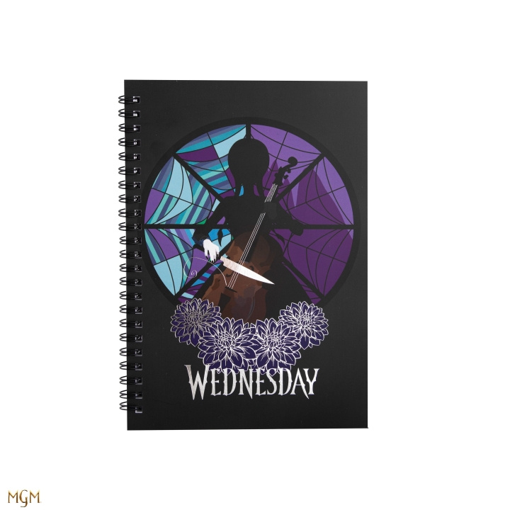 Wednesday Soft Cover Notebook - Cello in the group TOYS, KIDS & BABY PRODUCTS / Toys / Draw & Count at TP E-commerce Nordic AB (D18699)