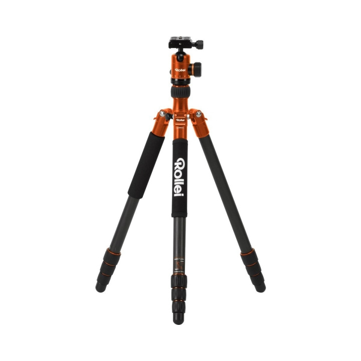 Rollei Tripod C5i Carbon, Orange in the group HOME ELECTRONICS / Photo & Video / Photo equipment / Tripod at TP E-commerce Nordic AB (D18720)
