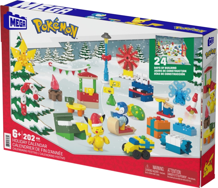 Mega Bloks Mega Construx - Pokémon Holiday Calendar (GYG99) in the group TOYS, KIDS & BABY PRODUCTS / Toys / Advent calendar at TP E-commerce Nordic AB (D18722)