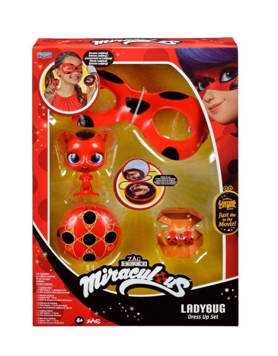 Miraculous Role Play Set - Ladybug (60-50600) in the group TOYS, KIDS & BABY PRODUCTS / Toys / Masquerade costumes at TP E-commerce Nordic AB (D18725)
