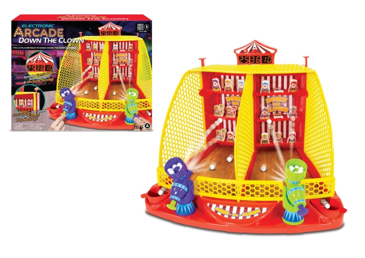 Merchandt Ambassador Electronic Arcade - Down the Clown (GA2103) in the group TOYS, KIDS & BABY PRODUCTS / Games / Table games at TP E-commerce Nordic AB (D18734)