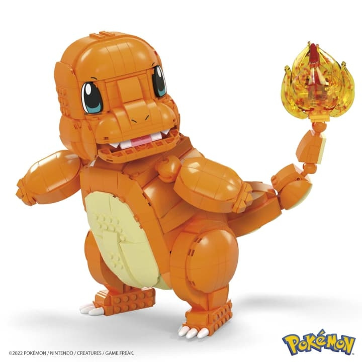 Mega Bloks MEGA - Pokémon Build & Show - Jumbo Charmander (HHL13) in the group TOYS, KIDS & BABY PRODUCTS / Toys / Building toys / Toy blocks at TP E-commerce Nordic AB (D18742)