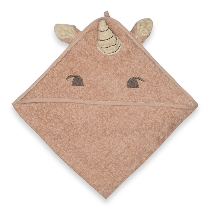 Nuuroo Aki hooded junior towel - Rose Unicorn (NU553) in the group HOME, HOUSEHOLD & GARDEN / Bathroom / Towels at TP E-commerce Nordic AB (D18747)