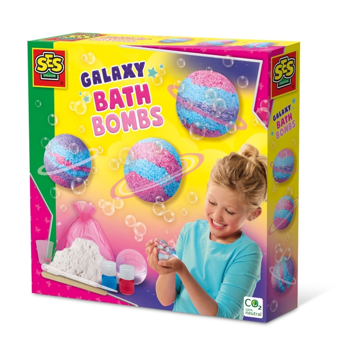 SES Creative Galaxy Bath Bombs - (S14769) in the group TOYS, KIDS & BABY PRODUCTS / Toys / Crafts at TP E-commerce Nordic AB (D18751)