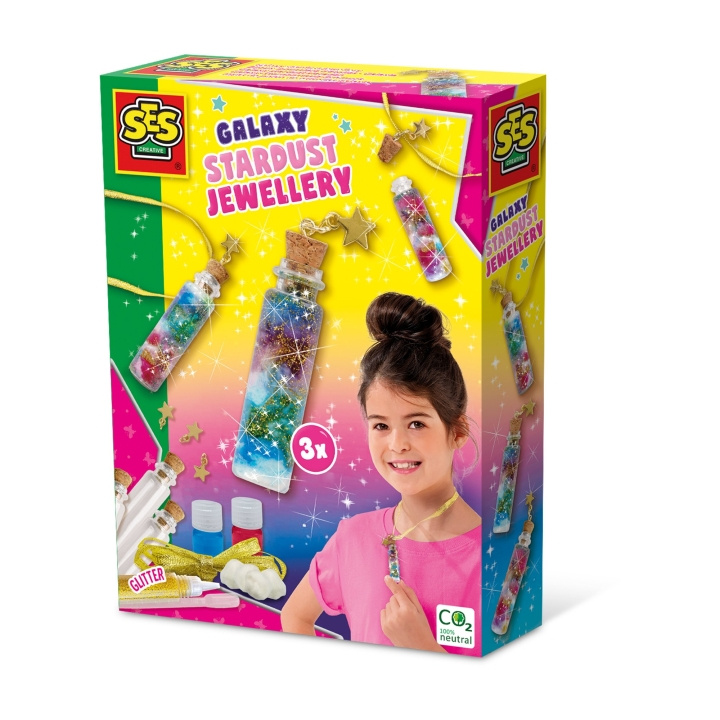 SES Creative Galaxy Stardust Jewellery - (S14772) in the group TOYS, KIDS & BABY PRODUCTS / Toys / Crafts at TP E-commerce Nordic AB (D18752)