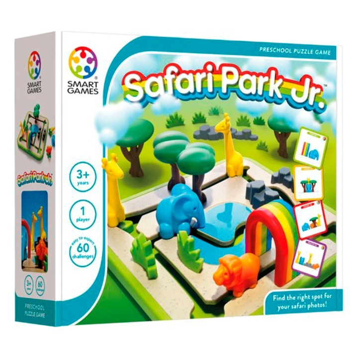 Smart Games Safari Park Jr. (Nordic) (SG2499) in the group TOYS, KIDS & BABY PRODUCTS / Games / Board games at TP E-commerce Nordic AB (D18757)