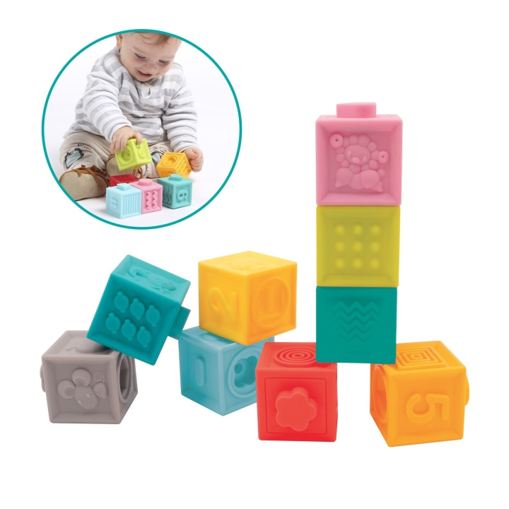 LUDI Blocks with 3D pictures (LU30043) in the group TOYS, KIDS & BABY PRODUCTS / Toys / Building toys / Toy blocks at TP E-commerce Nordic AB (D18766)