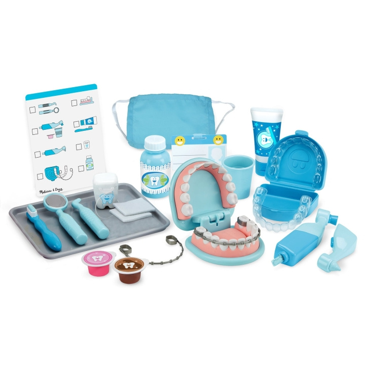 Melissa & Doug Super Smile Dentist Kit Play Set - (8611) in the group TOYS, KIDS & BABY PRODUCTS / Toys / Little home & Role play at TP E-commerce Nordic AB (D18767)