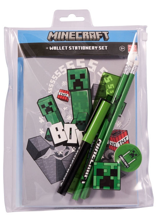 MINECRAFT Kids Licensing - Pencilcase wallet - Minecraft (0616060-4480525) in the group TOYS, KIDS & BABY PRODUCTS / Toys / Pencil case at TP E-commerce Nordic AB (D18773)