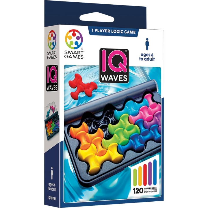 Smart Games IQ Waves (Nordic) (SG2568) in the group TOYS, KIDS & BABY PRODUCTS / Games / Board games at TP E-commerce Nordic AB (D18802)