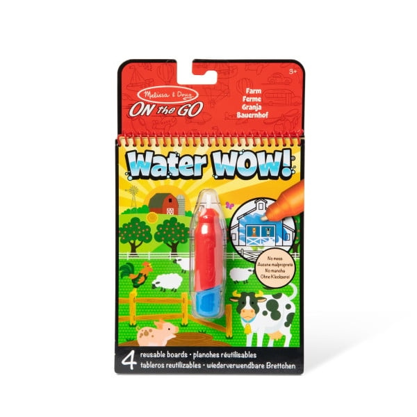 Melissa & Doug Water Reveal Pad - Farm (19232) in the group TOYS, KIDS & BABY PRODUCTS / Toys / Draw & Count at TP E-commerce Nordic AB (D18829)