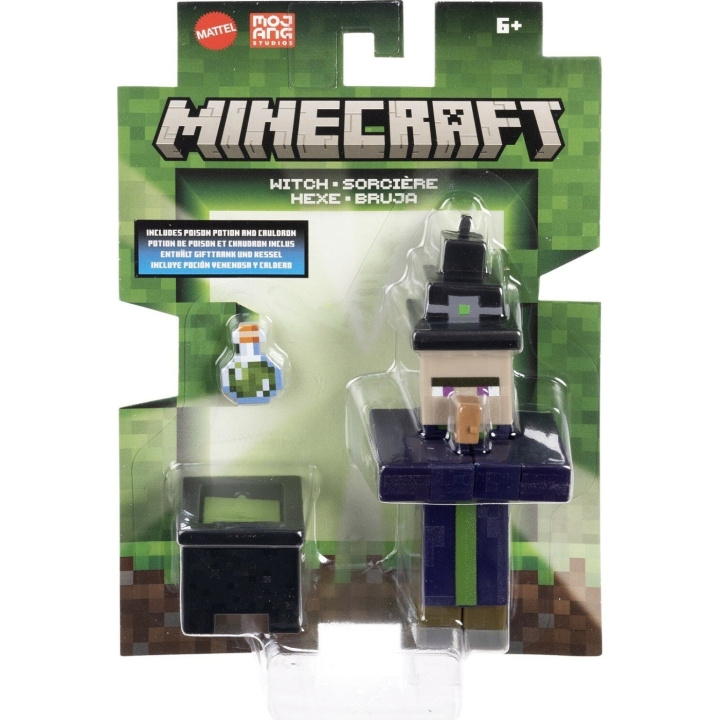 MINECRAFT Biome Builds - 8cm - Witch (JCN32) in the group TOYS, KIDS & BABY PRODUCTS / Toys / Figures, Miniatures & accessories at TP E-commerce Nordic AB (D18836)