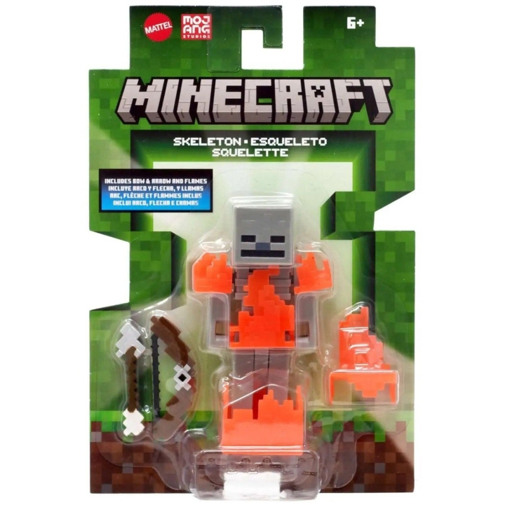 MINECRAFT Biome Builds - 8cm - Skeleton (JCN31) in the group TOYS, KIDS & BABY PRODUCTS / Toys / Figures, Miniatures & accessories at TP E-commerce Nordic AB (D18840)