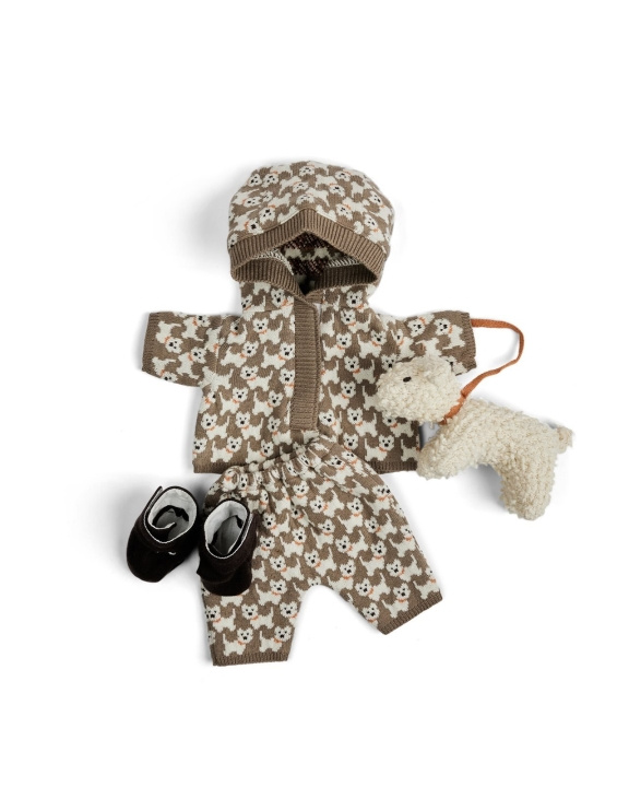 Smallstuff Doll clothing, sweat suit with AO dogs, shoes and dog - (40010-45) in the group TOYS, KIDS & BABY PRODUCTS / Toys / Docks & Accessories at TP E-commerce Nordic AB (D18845)
