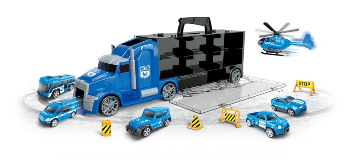 Speed Car Police Carrycase (41135) in the group TOYS, KIDS & BABY PRODUCTS / Toys / Toy cars at TP E-commerce Nordic AB (D18858)