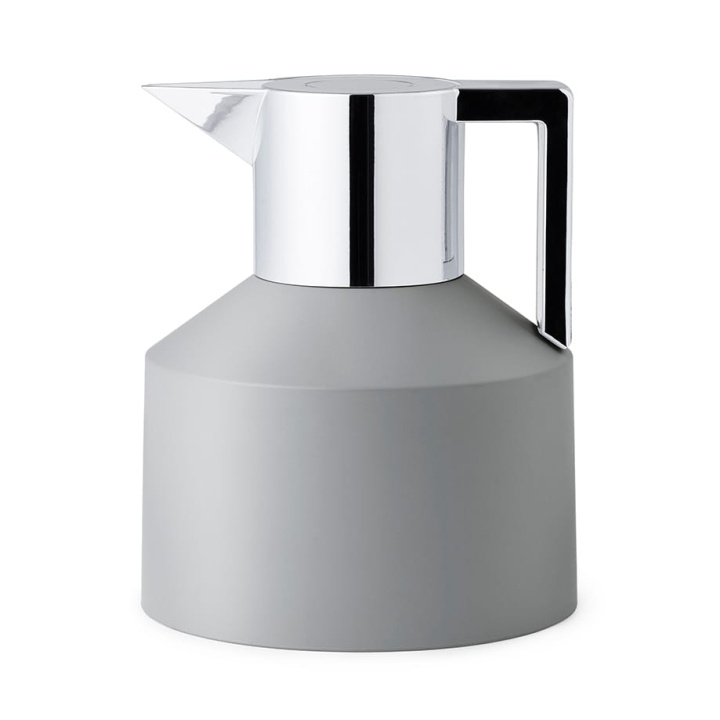 Normann Copenhagen ​Normann Copenhagen - Geo Vacuum Jug - Grey/Silver in the group Sport, leisure & Hobby / Outdoor recreation / Thermoses & Water Bottles at TP E-commerce Nordic AB (D18874)