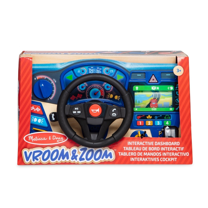 Melissa & Doug Vroom and Zoom Interactive Dashboard (41705) in the group TOYS, KIDS & BABY PRODUCTS / Baby toys / Activity toys at TP E-commerce Nordic AB (D18882)
