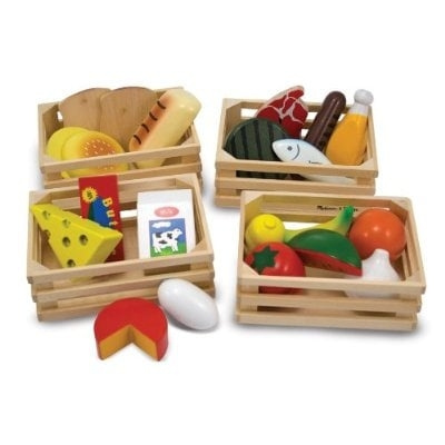 Melissa & Doug Food Groups Set (271) in the group TOYS, KIDS & BABY PRODUCTS / Toys / Little home & Role play at TP E-commerce Nordic AB (D18886)