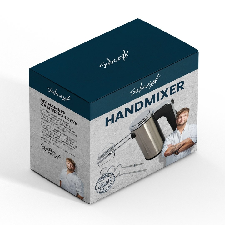 Sobczyk Handmixer in the group HOME, HOUSEHOLD & GARDEN / Household appliances / Food processor & Kitchen appliances / Mixer & Blenders at TP E-commerce Nordic AB (D18890)