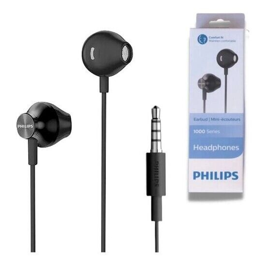 Philips Audio - TAUE100BK/00 In-Ear Headphones – Black in the group HOME ELECTRONICS / Audio & Picture / Headphones & Accessories / Headphones at TP E-commerce Nordic AB (D18895)