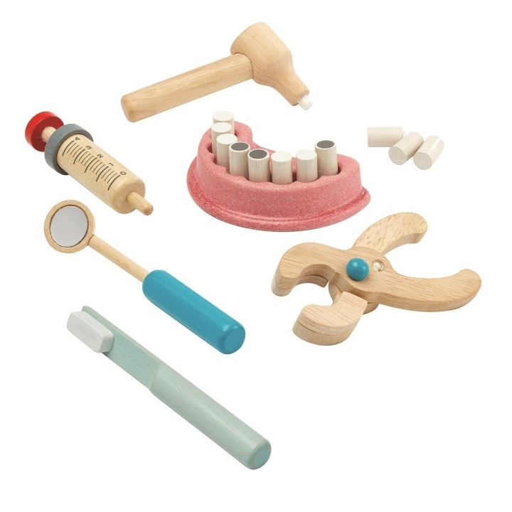 PlanToys Dentist Set (3493) in the group TOYS, KIDS & BABY PRODUCTS / Toys / Play set at TP E-commerce Nordic AB (D18911)