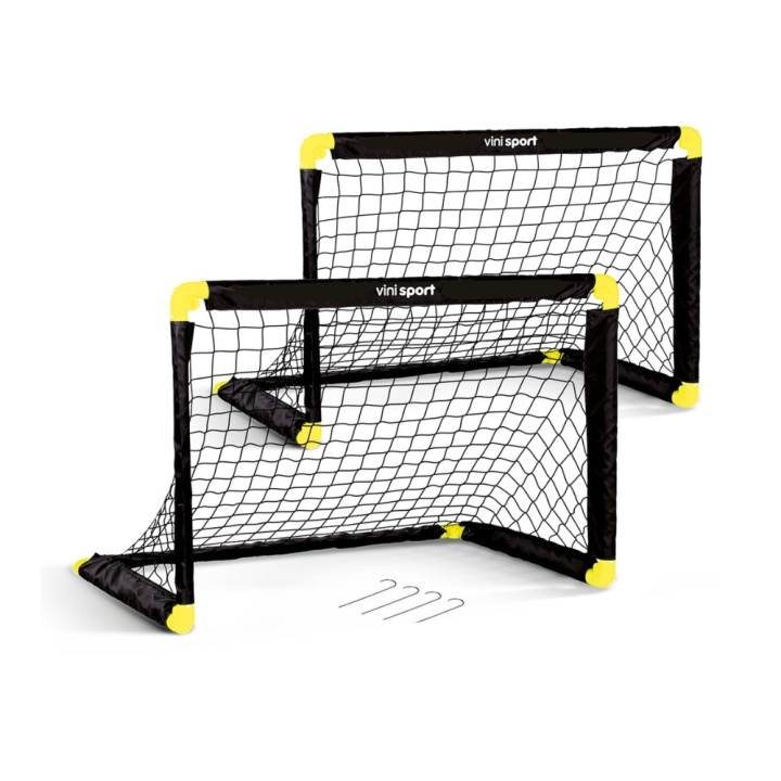 Vini Sport 2 x Football Goal Foldable (24406) in the group TOYS, KIDS & BABY PRODUCTS / Outdoor toys / Sport & Games at TP E-commerce Nordic AB (D18929)