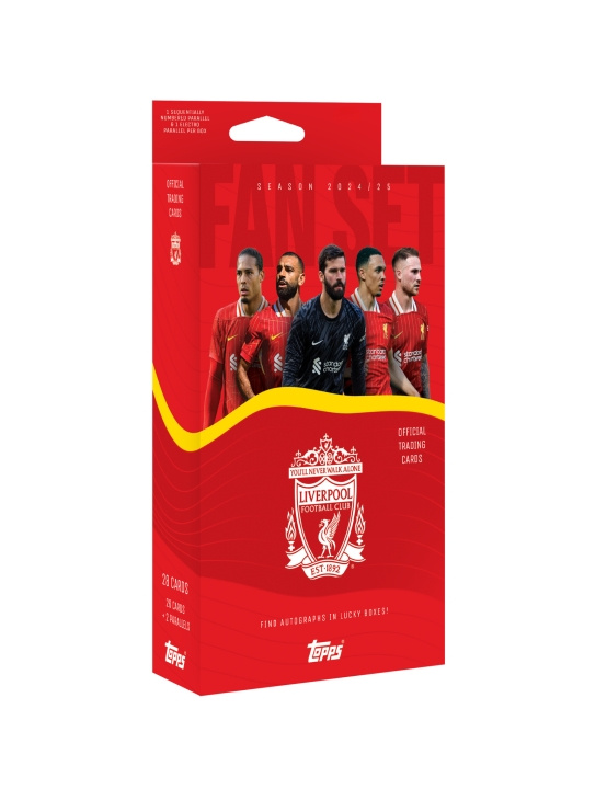Topps Liverpool Fan Set 24/25 in the group Sport, leisure & Hobby / Fun stuff / Collector\'s items at TP E-commerce Nordic AB (D18934)