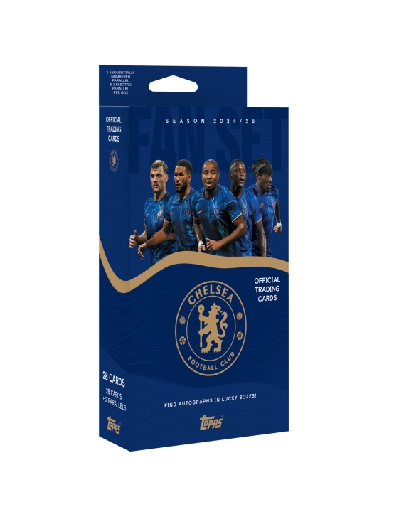 Topps Chelsea Fan Set 24/25 in the group Sport, leisure & Hobby / Fun stuff / Collector\'s items at TP E-commerce Nordic AB (D18935)