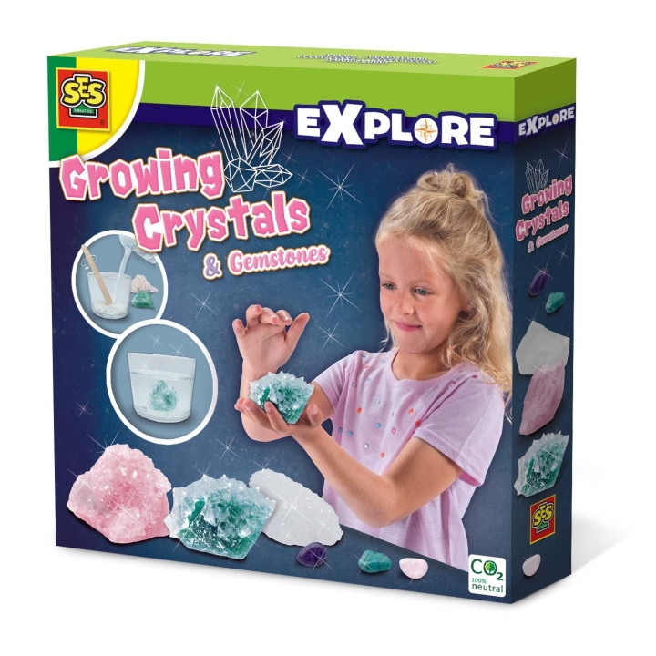 SES Creative Growing Crystals and Gemstones - (S25115) in the group TOYS, KIDS & BABY PRODUCTS / Toys / Crafts at TP E-commerce Nordic AB (D18953)