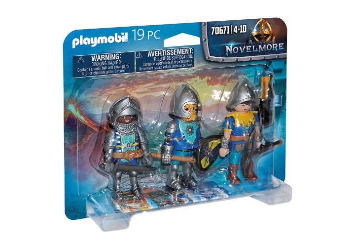 Playmobil Novelmore - Set of 3 Novelmore knights (70671) in the group TOYS, KIDS & BABY PRODUCTS / Toys / Figures, Miniatures & accessories at TP E-commerce Nordic AB (D18963)