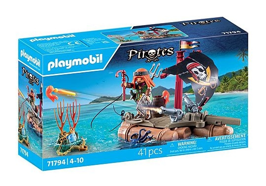 Playmobil Pirate Raft with Treasure (71794) in the group TOYS, KIDS & BABY PRODUCTS / Toys / Play set at TP E-commerce Nordic AB (D18966)