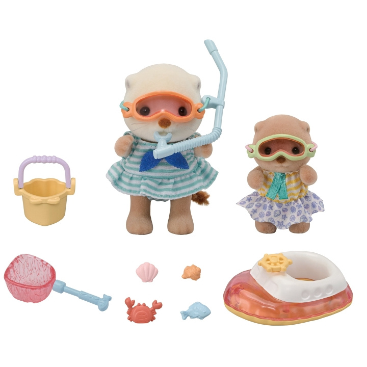 Sylvanian Families Sea Otter Sisters - Splashy Snorkel Set (5804) in the group TOYS, KIDS & BABY PRODUCTS / Toys / Play set at TP E-commerce Nordic AB (D18968)