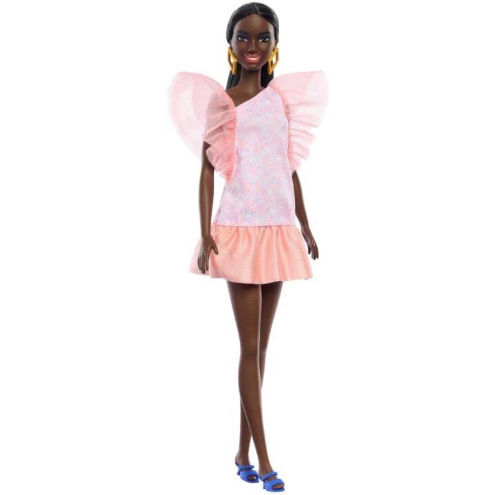 Barbie Fashionistas Peach Puffy (HRH14) in the group TOYS, KIDS & BABY PRODUCTS / Toys / Docks & Accessories at TP E-commerce Nordic AB (D18979)