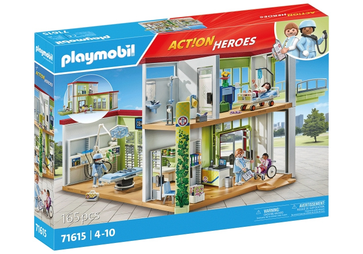 Playmobil Modern hospital (71615) in the group TOYS, KIDS & BABY PRODUCTS / Toys / Play set at TP E-commerce Nordic AB (D18989)
