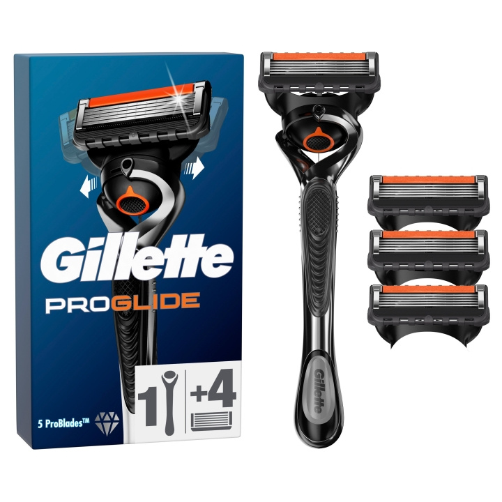 Gillette Proglide Razor - Blue/Black in the group BEAUTY & HEALTH / Hair & Styling / Shaving & Trimming / Razors & Accessories at TP E-commerce Nordic AB (D19024)