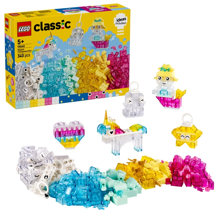 LEGO LEGO Classic - Magical Transparent Box (11040) in the group TOYS, KIDS & BABY PRODUCTS / Toys / Building toys / Lego at TP E-commerce Nordic AB (D19035)